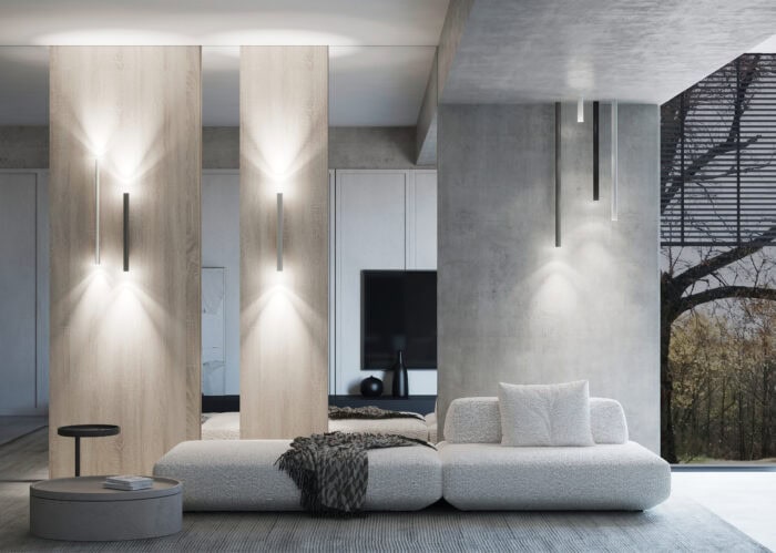 ⁦גוף תאורה צמוד תקרה - fourty⁩ – תמונה ⁦2⁩