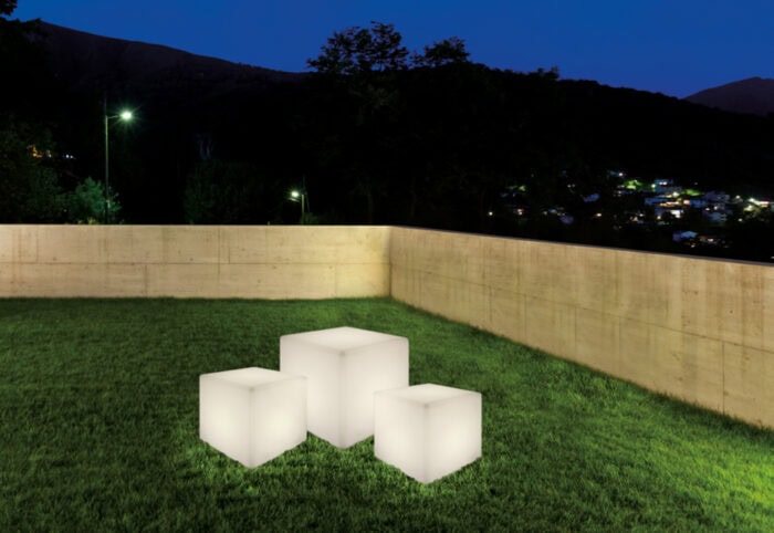 ⁦גוף תאורת חוץ - cumulus cube⁩ – תמונה ⁦2⁩