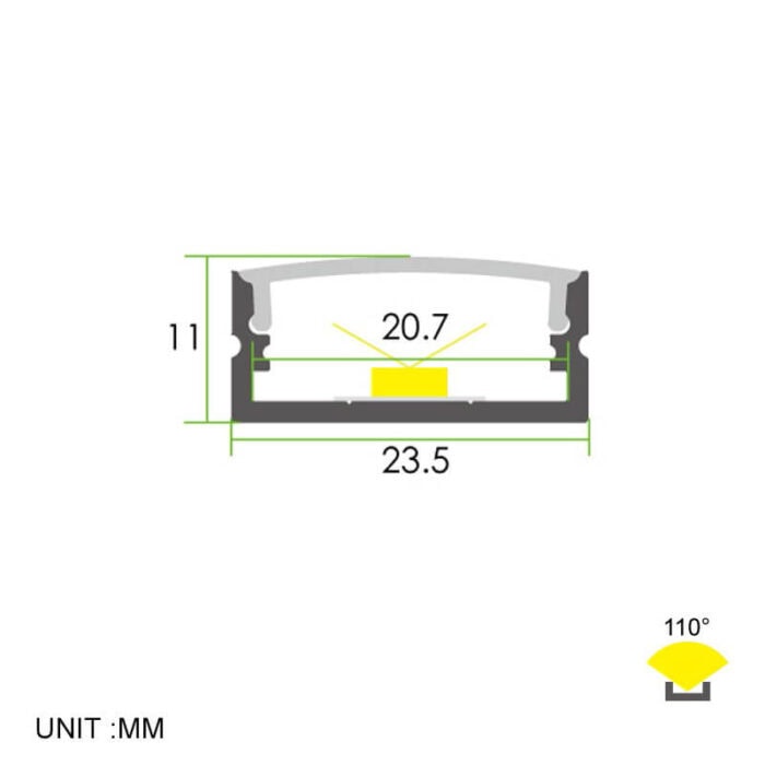 ⁦פרופיל תאורה - AS3⁩ – תמונה ⁦2⁩