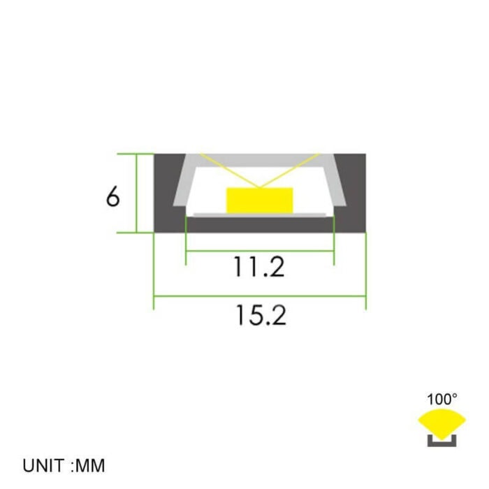 ⁦פרופיל תאורה - AS5⁩ – תמונה ⁦2⁩