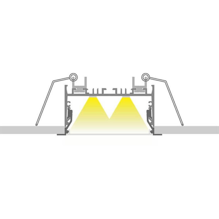 ⁦פרופיל תאורה - ER80⁩ – תמונה ⁦3⁩