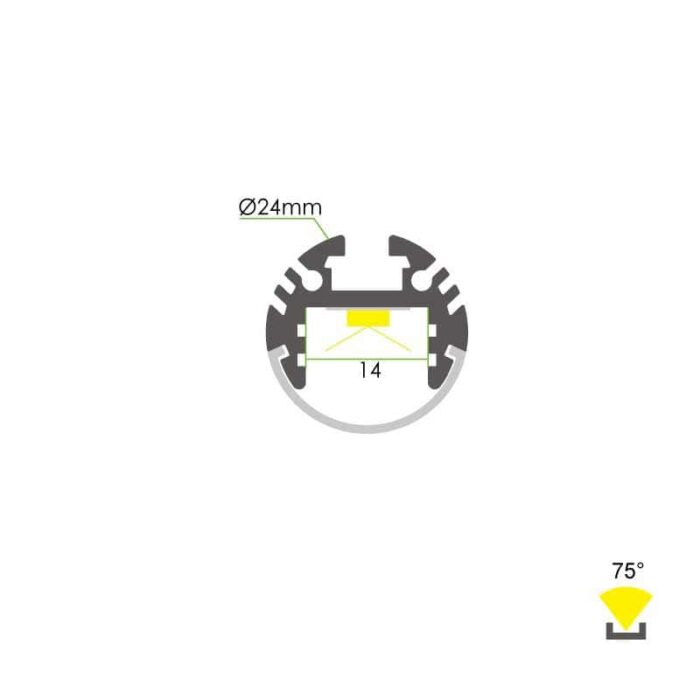 ⁦פרופיל תאורה - R24⁩ – תמונה ⁦2⁩