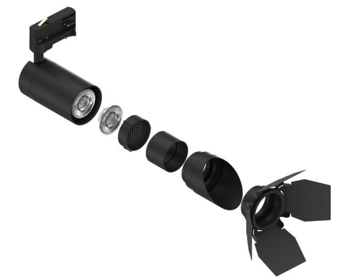 ⁦גוף תאורה לפס צבירה - Smarter⁩ – תמונה ⁦7⁩