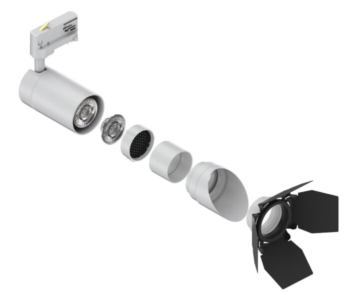 ⁦גוף תאורה לפס צבירה - Smarter⁩ – תמונה ⁦6⁩