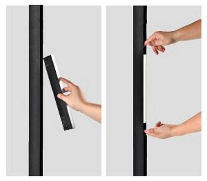 ⁦גוף תאורה לפס צבירה מגנטי - ALT413⁩ – תמונה ⁦8⁩