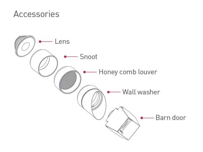 ⁦גוף תאורה לפס צבירה - WaterDrop⁩ – תמונה ⁦2⁩